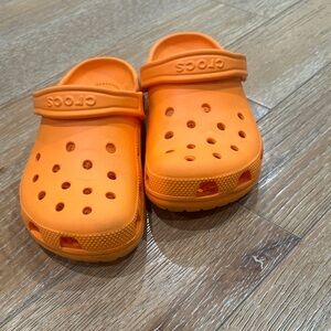 CROCS Kids Vibrant Orange Water Shoes